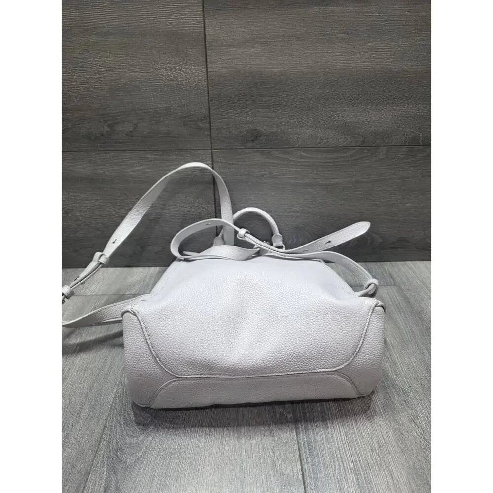 Kate Spade Medium Essential Backpack Leather Purse NWOT Gray B000444